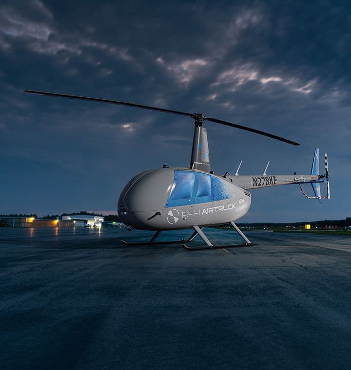 Robinson Unmanned AIRTRUCK coaxial cargo drone - product gallery image