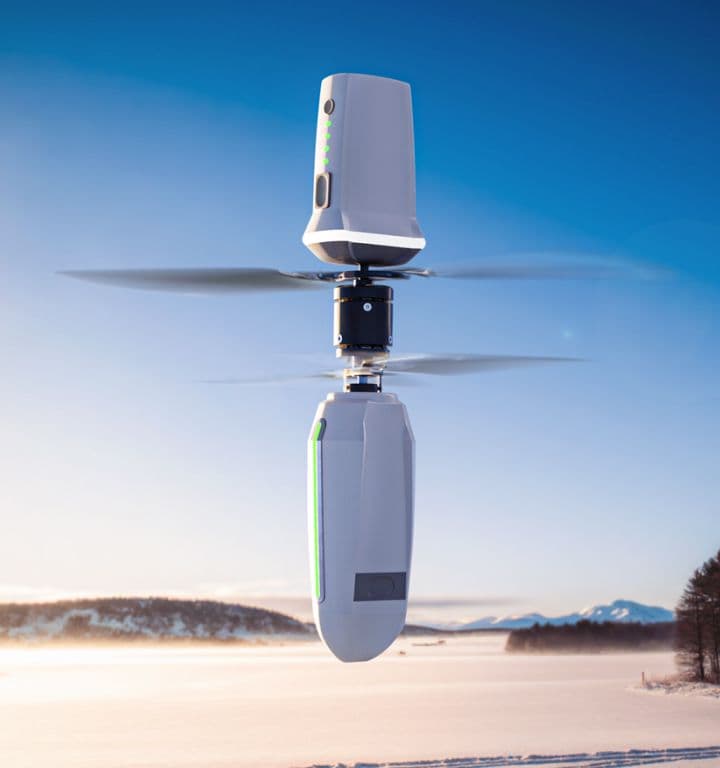 Robinson Unmanned HELIUS coaxial drone - product gallery image