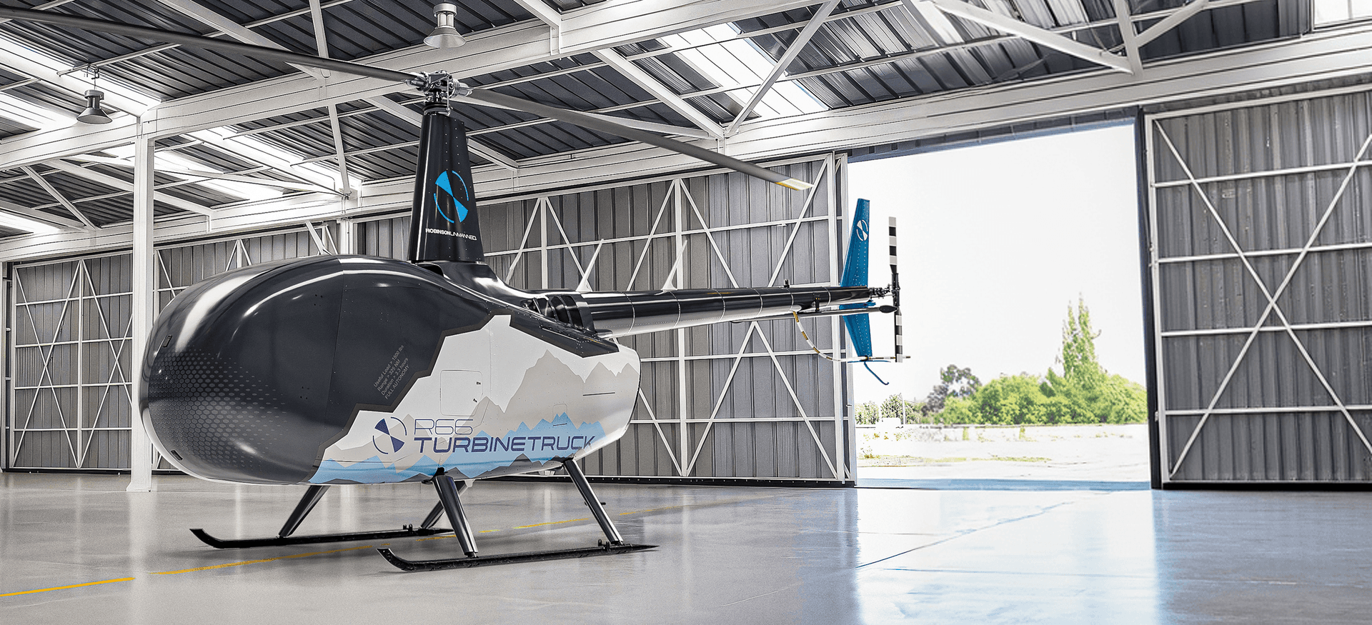 Robinson Unmanned R66 Turbinetruck - turbine-powered heavy-lift UAS product gallery image (23)